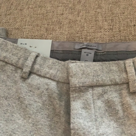 Calvin Klein Slim Fit Wool Pants - Picture 8 of 9